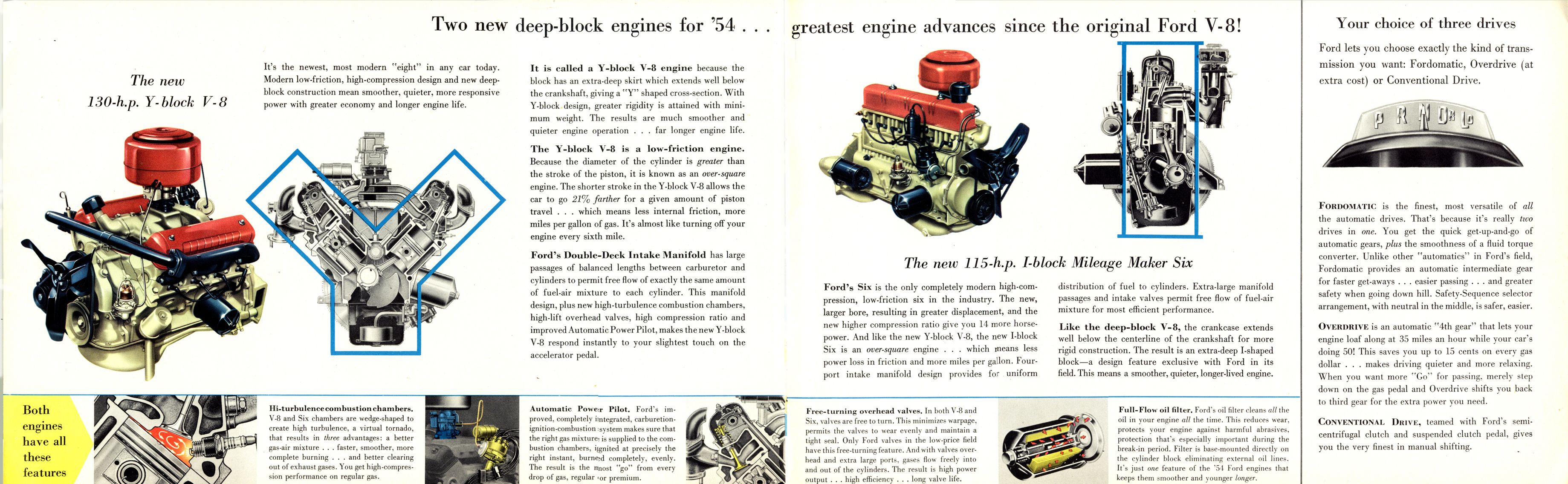 1954 Ford Brochure Page 11